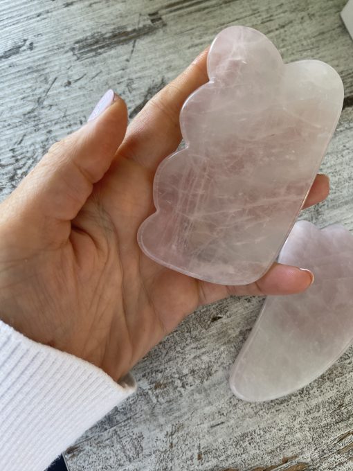 Rose Quartz Gua Sha - Image 2