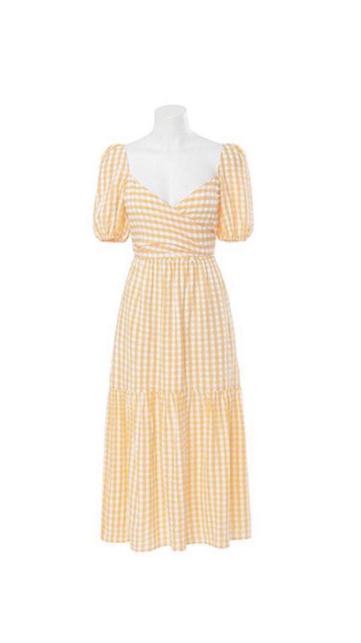 ebby and i gingham dress