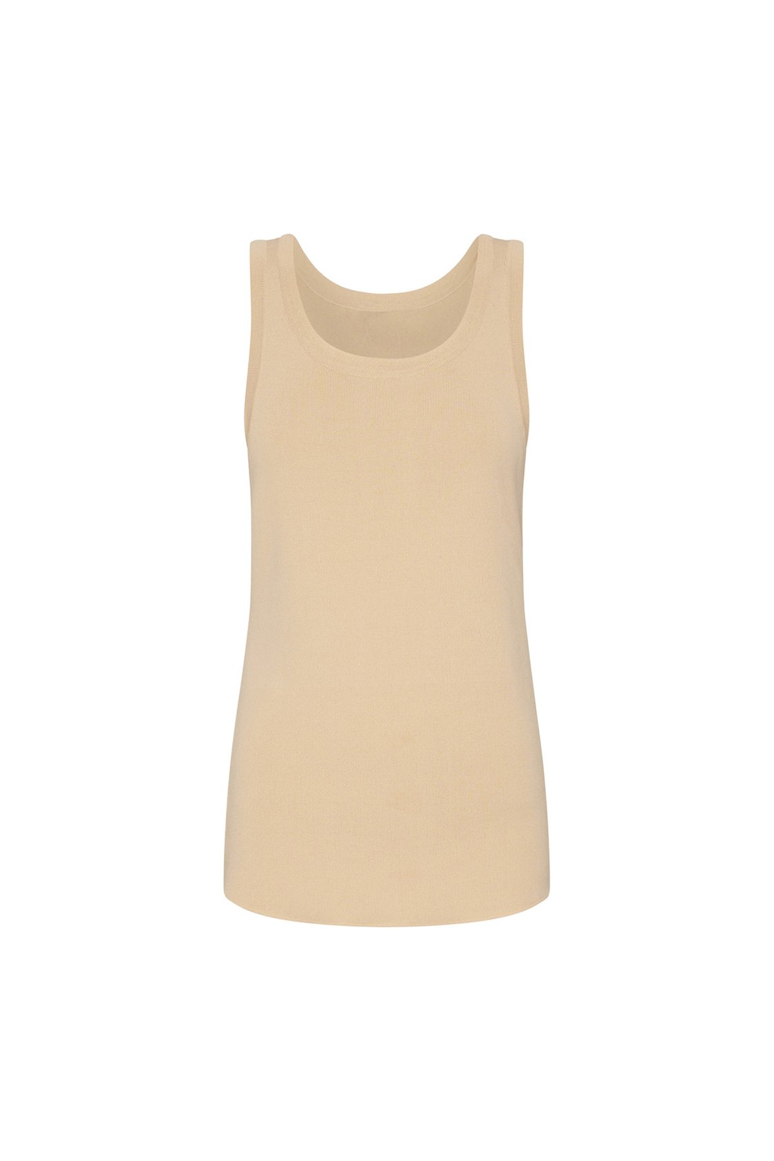 Zulu and Zephyr Wayferer Knit Tank Tan
