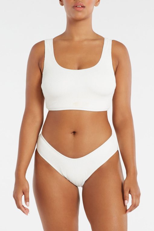 Zulu & Zephyr Isle Bralette Bikini White