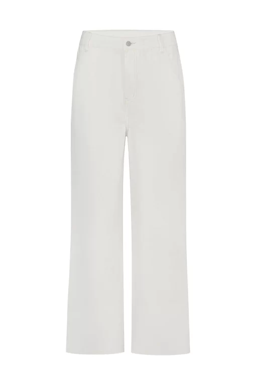 Zulu and Zephyr Cotton Utility Wide Leg Jean