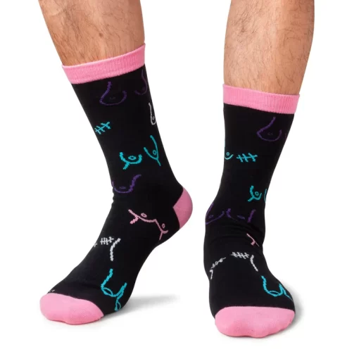 Sydney Sock Project - Boob Sock Black - Image 3