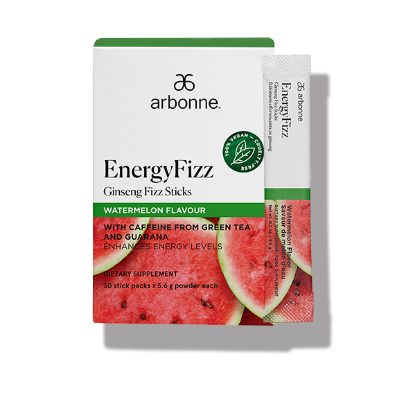 Arbonne EnergyFizz Ginseng Fizz Sticks - Watermelon Flavour