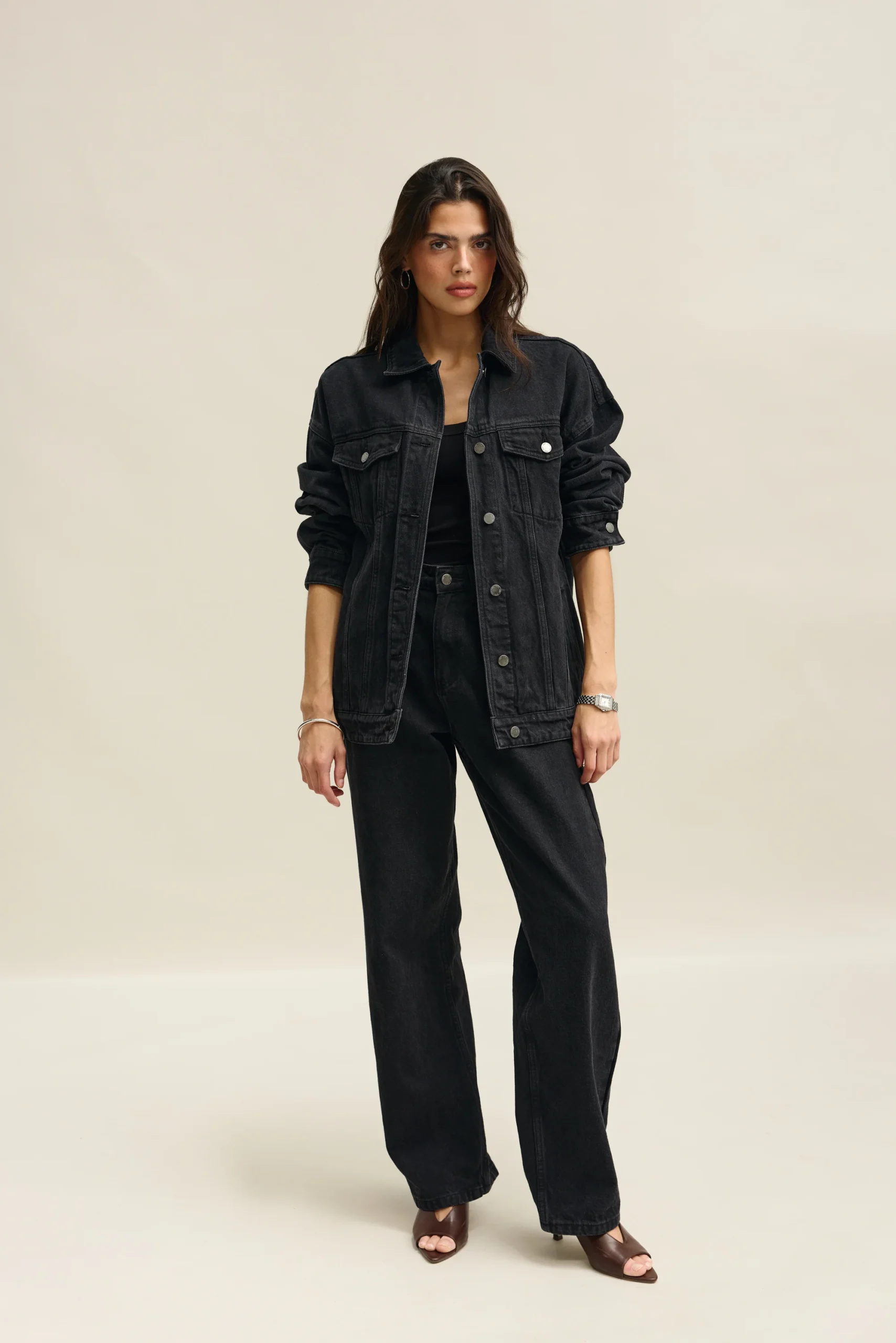 ORTC Willow Denim Relaxed Jean Mid Washed Black - Image 4