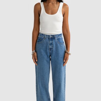 ORTC Willow Denim Relaxed Jean Mid Blue